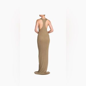 Stella McCartney
Sparkle Racerback Maxi Dress color gold size 42 US 6/8